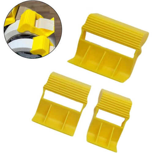 Tape Dispenser with Quick Cutter, 3 Piece Tool for Efficient Project Management 2