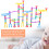 DIY Montieren Kinder Kid Marmor Rennen Run 8