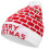 Gestrickte Beanie Bunte Licht Party Urlaub 1
