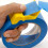 Multifunctional tape dispenser for various tape sizes, designed for efficient cutting and easy handling. Ref: 7357 4