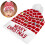 Gestrickte Beanie Bunte Licht Party Urlaub 6