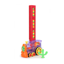 Domino-Fahrzeug-Spielzeug, elektrisch, für Kinder,