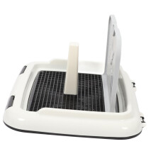 Indoor Dog Toilet, Pet Potty Training Supplies, Dog Potty, Pet Toilet, Puppy Training Potty, Plastic Cat Litter Tray for Puppies.