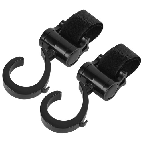 Drehbare multifunktionale Haken für Kinderwagen, 1
