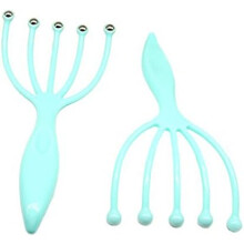 Massageador de couro cabeludo para alívio do estresse, experiência de SPA portátil em qualquer lugar, massagem suave para melhorar a circulação