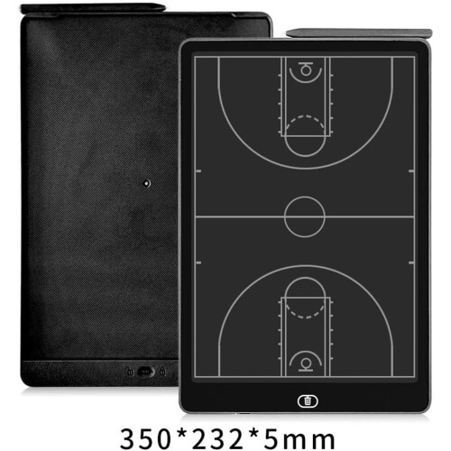Electronic Coaching Board 16Inch LCD Screen Strategy Marker Board With Lock Function Vertical Basketball 1