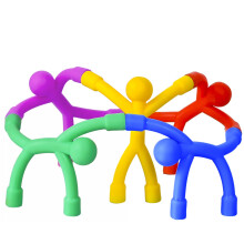 Cute Magnetic Men's Toy, 5 Pieces, MultiPurpose Stretchy Toy for Children, Adults