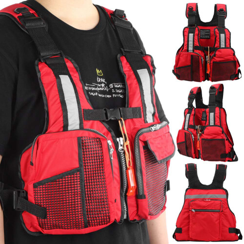 Σωσίβιο Pro-Level Protection, μπροστινό φερμουάρ με ισχυρό και ανθεκτικό σχεδιασμό για 2