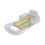 Φουσκωτή ξαπλώστρα πισίνας Beach Floaties Lounge Recliner με προσκέφαλο, ανθεκτικό υλικό PVC, 1