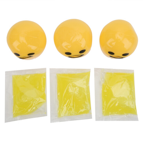 Squeeze Toy Erbrochenes Eier Eigelb Stress Angst 2