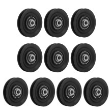 Universele nylon lagerpoelie voor fitnessapparatuur, garagedeurpoeliesysteem met lagers die een hoog draagvermogen hebben, geruisloos en glanzend