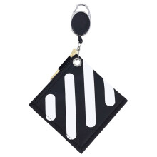 Lichtgewicht golfhanddoek voor alle weersomstandigheden, zelfklevende magische doek, draagbaar voor op reis en cosmetica.