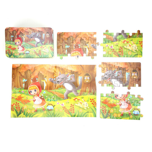 60 Stück Puzzles für Kinder, niedliches