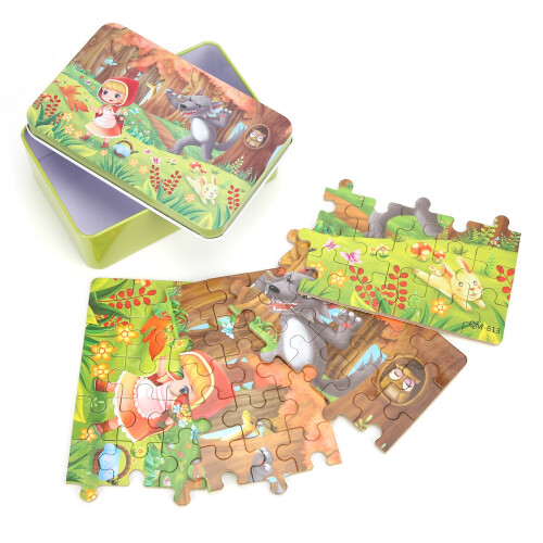 60 Stück Puzzles für Kinder, niedliches 2