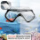 Aquatic Exploration, Quick Adjustment System Panoramic Wide View Mask, Bendable Snorkel Without Affecting Functionality Dry Snorkel Kit, For Snorkelin 4