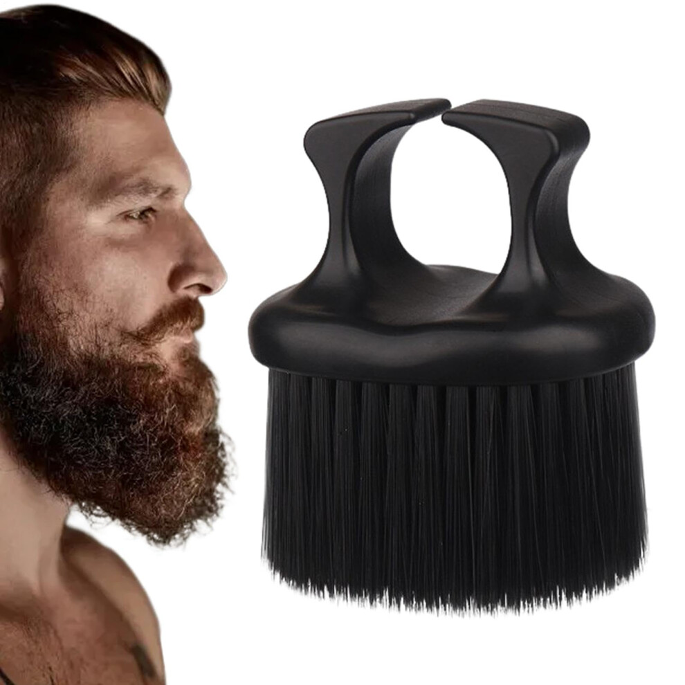 Beard and Moustache Grooming Tool, Beard Brush with Soft Bristles  Ergonomic Design