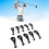 10-teiliges Golf-Eisen-Kopfhauben-Set mit 12