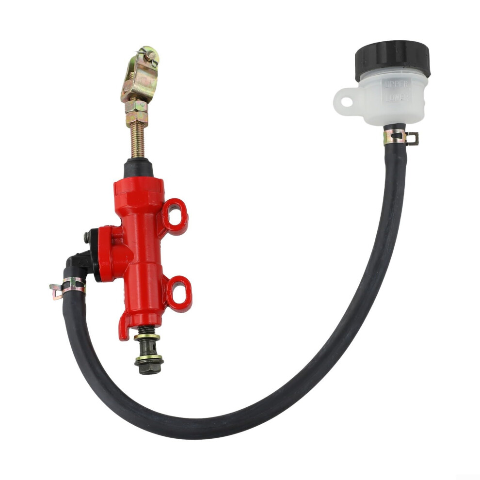 Motorcycle Rear Brake Master Cylinder For Cg150, Durable Aluminum, Enhanced Braking, Red 9119770135391