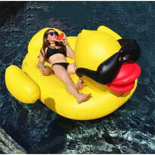 XXL Inflatable Duck 170 cm – Pool Float for Adults 1