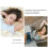 1 Paar Silikon-Ohrstöpsel zum Schlafen, 7
