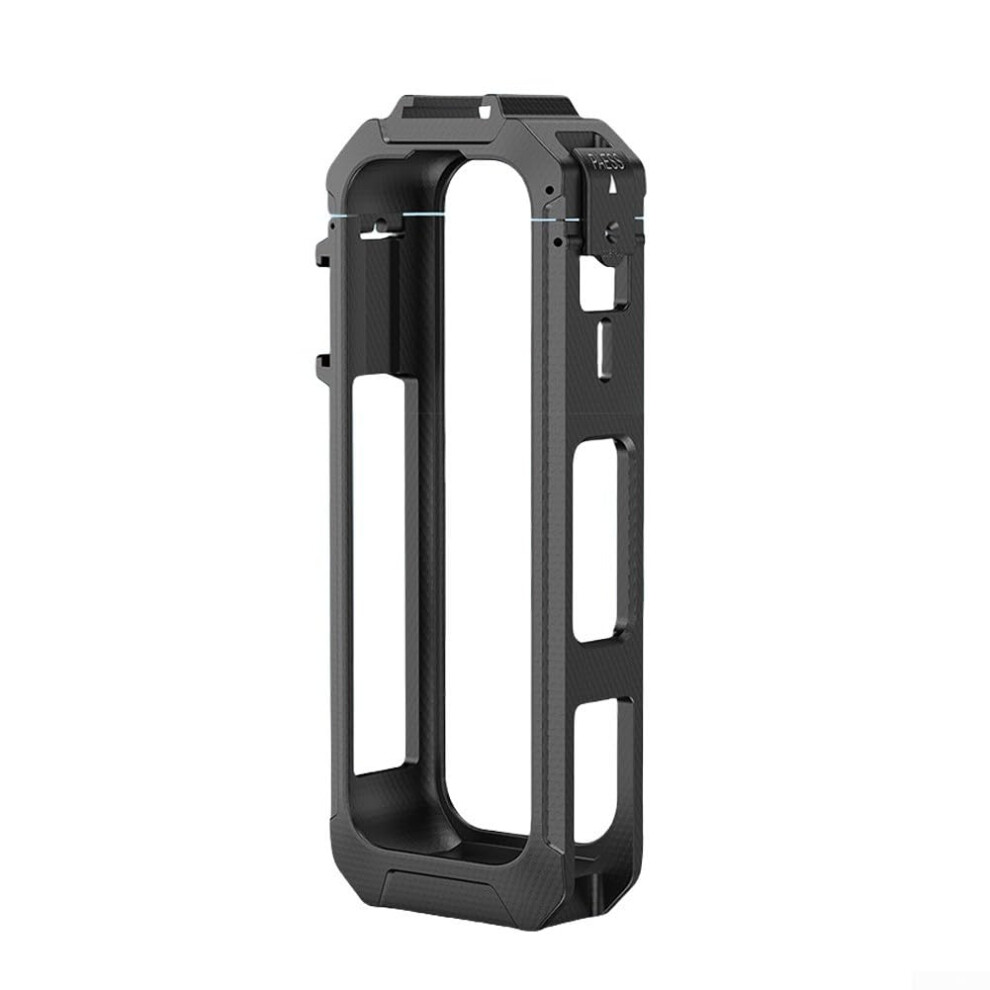 Abs Bezel Cage For Action Camera X5 Solid Protection With Cold Shoe For Mic And Attachments Light 9339159710166