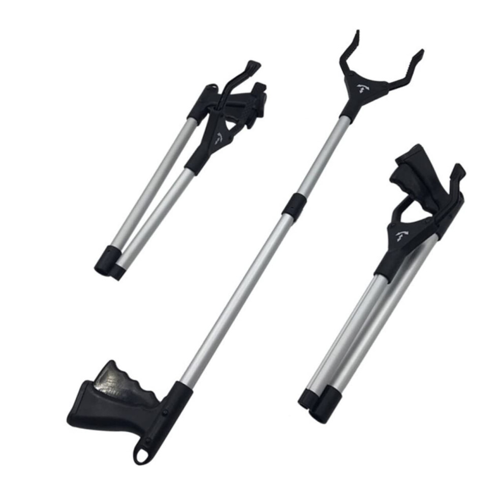 Foldable Extendable Grabber Picker Long Handled Reacher For Elderly Disability Hospital Home Outdoor Indoor Random Color