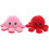 Oktopus-Plüschpuppe, wendbar, gefüllt, 6