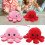 Oktopus-Plüschpuppe, wendbar, gefüllt, 9