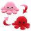 Oktopus-Plüschpuppe, wendbar, gefüllt, 4
