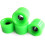 Roller Skate Wheels Soft Cruiser 78A With Bearings 4 Pack For Longboard Skateboard 5