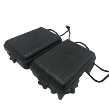 Stofbestendige opbergcontainer voor buiten, veilige, waterdichte koffer met schokbestendige binnenkant, veelzijdige en compacte behuizing voor