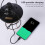 Φορητό Φανάρι Power Bank Επαναφορτιζόμενο USB Vintage Retro Στυλ LED Camping Light με Φυσική Φωτεινή 7