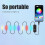 Έξυπνος ελεγκτής ταινιών LED WiFi Bluetooth με φωνητική ενεργοποίηση, ρύθμιση έντασης RGB, 6