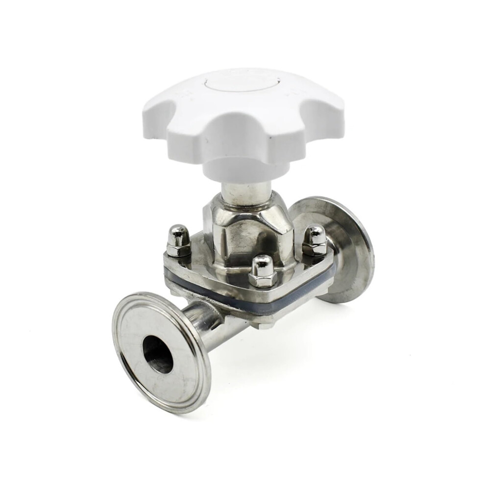 Tri Clamp Valve Stainless Steel Ss316l Diaphragm Valve Dn15 Dn20 Dn25 Dn50 1.5 Inch 2 Inch 9339159711262