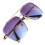 Μοντέρνα μεταλλικά γυαλιά ηλίου Aviator για unisex χρήση, vintage τετράγωνα γυαλιά ηλίου 3