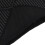 Ein Paar Knieorthese Unterstützung Schwarz Nylon 13