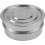 Stainless Steel Sprouting Tray Kit With Drainage Mesh For Bean Sprouts And Microgreens, Stackable Container Set (A) 3
