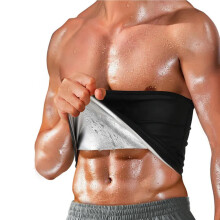 Abdominal Belt Neoprene Sauna Belt Adjustable For Men And Women Blue Size M Waist Trimmer Fitness Belt Waist Trainer