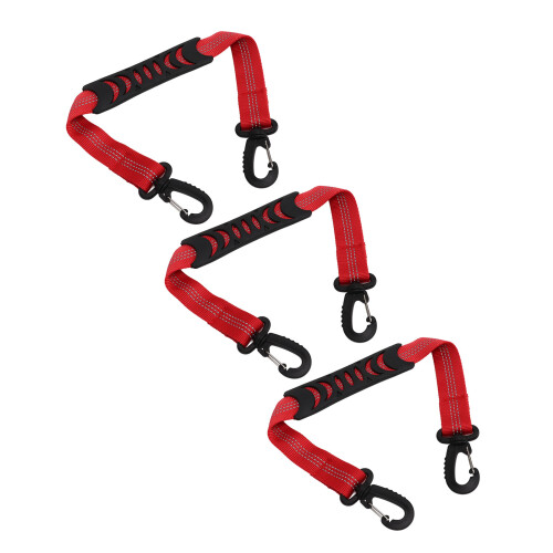 3 Stück Rollschuhleine Nylon Skischuh-Tragegurt 2