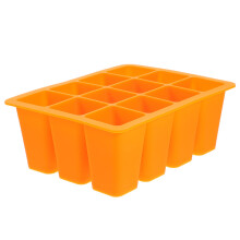 MultiUse Germination Trays With Lids For Indoor Gardening Orange Cell Seed Propagator