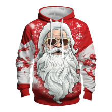 Boys Vest With Christmas Print, Winter Wear, Pink, Size XL
