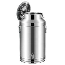 Stainless Steel Milk Bucket With Faucet Spigot 5L 9L 14L Milk Transport Can For Dairy Pot Wine Pail Water Container