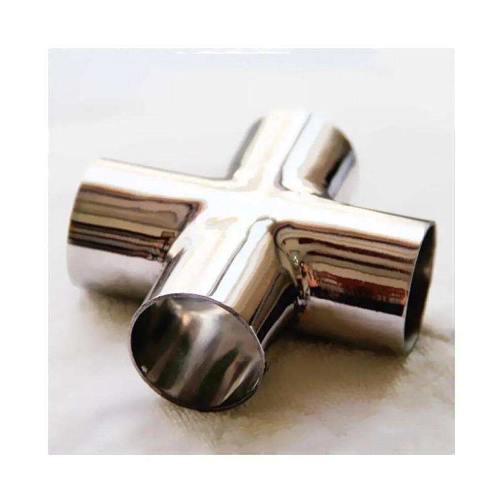 Din Dn50 54Mm Pipe Od Butt Welding Cross 4Way Fitting Sus 304 Stainless Steel For Homebrew Beer Wine 9001264293048