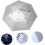 Hands Umbrella Sun Umbrellas for Rain Large Light Windproof UV Protection Blue Silver 3