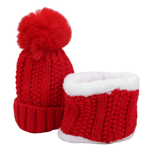 Baby Warme Strickmütze Herbst Winter Verdicken 2