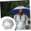 Hands Umbrella Sun Umbrellas for Rain Large Light Windproof UV Protection Blue Silver 5