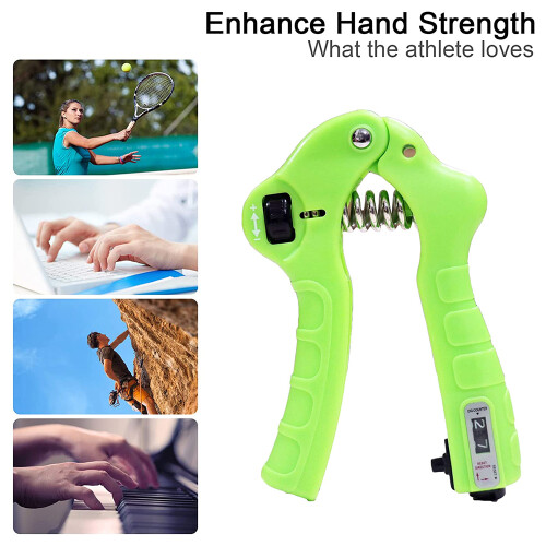 Εκπαιδευτής λαβής χεριών Strengthener, ενισχυτής δύναμης λαβής με λειτουργία 2