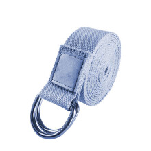 Yoga-Gürtel für mehr Flexibilität, Widerstandsband für die Hüfte mit verstellbarem D-Ring aus Metall für verbesserte sportliche Leistung,