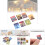 1/12 hohe Simulation Puppe Haus Buch Miniaturen 9