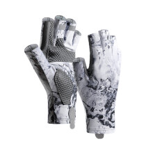 Gants de pêche avec paume en silicone : contrôle inégalé et protection solaire, conçus pour un style de vie actif, idéaux pour la pêche, le